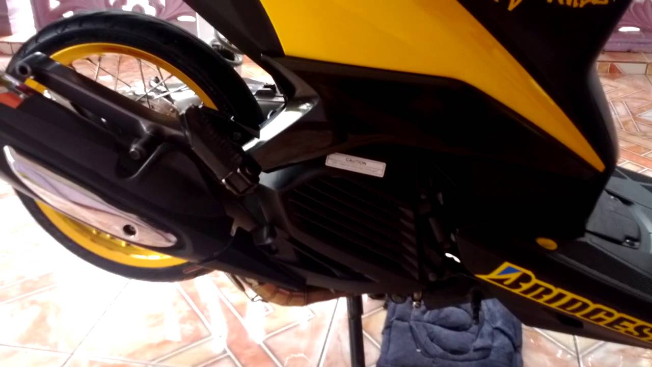 Mio mx125 black and yellow YouTube