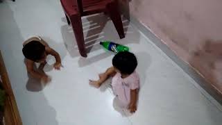 Twin Play together @ 8 months