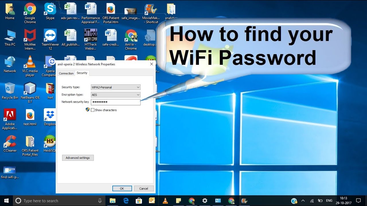 How To Find your WiFi Password Windows 10 || PhpMyPassion - YouTube