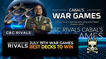 Winning At War Games - July 19th | Command & Conquer Rivals