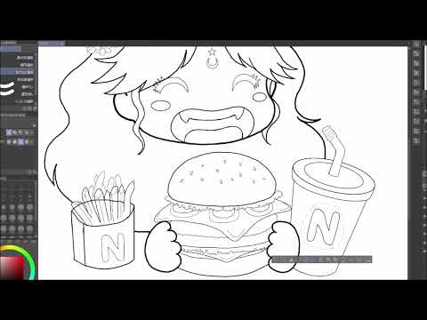 【3】お絵かき ◆ LINEスタンプつくりたい - Line Stamp Drawing 3