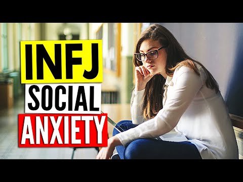 10 Ways How The INFJ Deals With SOCIAL ANXIETY | The Rarest Personality Type
