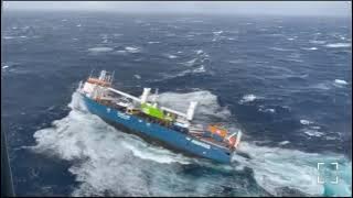 Breaking News ....Crew airlifted from troubled cargo vessel EEMSLIFT HENDRIKA
