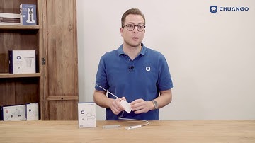 Chuango Open Box Video -- DWC-55 Roller Shutter Door Sensor