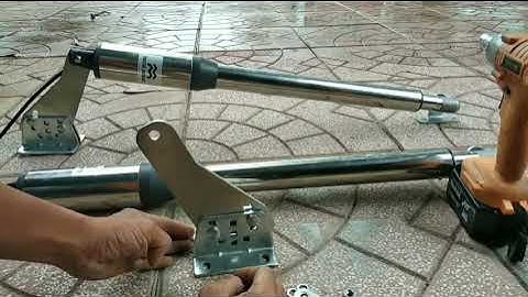 Video hướng dẫn lắp đặt motor cánh tay đòn C01