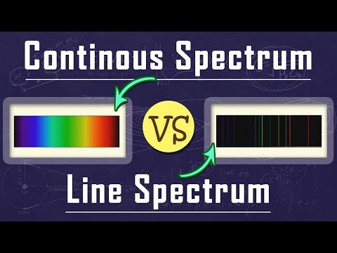 Video: Hvordan adskiller et atomaremissionsspektre sig fra et kontinuerligt spektre?