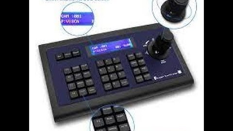 REVIEW TENVEO KZ1 Conference Keyboard Controller Joysticker PTZ Keyboard Controller Perfectly Fit fo
