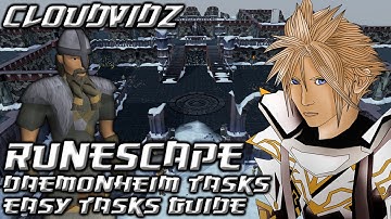 Runescape Daemonheim Easy Tasks Guide HD