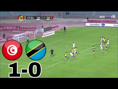 TUNISIA VS TANZANIA 1 0 GOLI LA TUNISIA NA SAVE KALI ZA MANULA 