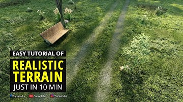 How To Make Realistic Landscape Terrain in #Lumion - Create High Quality Renders