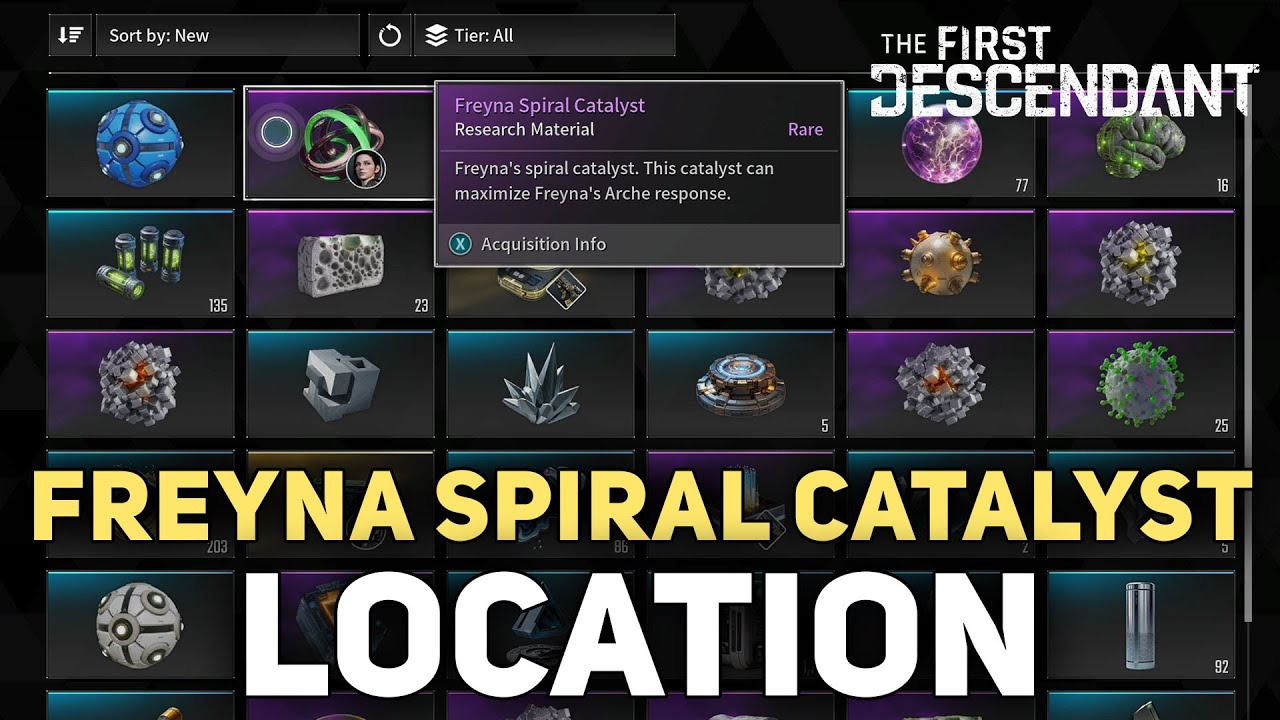 How To Get Freyna's Spiral Catalyst Location The First descendant