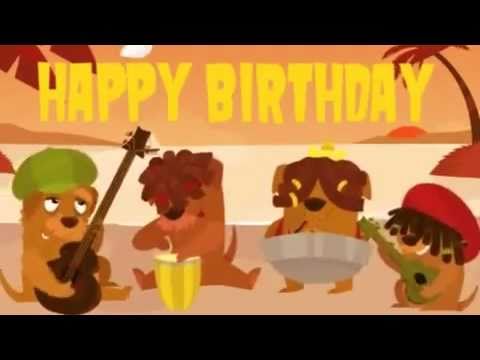Reggae Birthday Song! გილოცავ დაბადების დღეს!