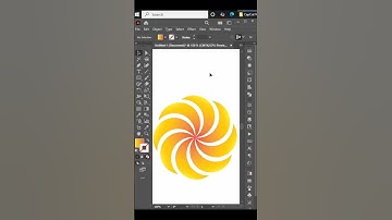 Rotate Logo Design Using the Rotate Tool in Illustrator! 🎨🔄 #rotatetool #rotate #shorts