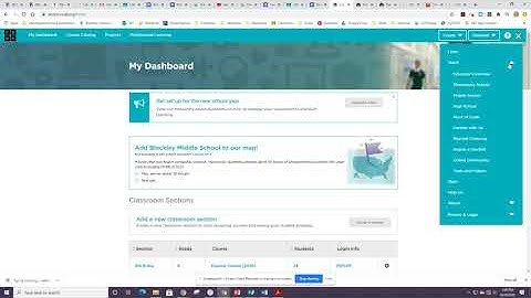 Code.org info and how to login
