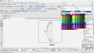 How to select same colour line in Archicad #Archicad #colour line