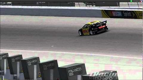 iRacing.com Auscar Test Atlanta Motor Speedway.wmv