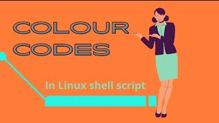 Color codes in shell script