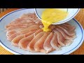 雞胸肉這樣做,孩子最喜歡,不用炒不油炸,鮮嫩營養,上桌就掃光【小穎美食】