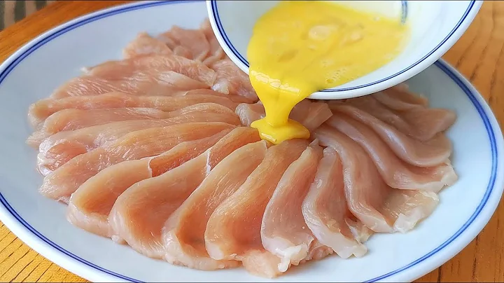 鸡胸肉这样做，孩子最喜欢，不用炒不油炸，鲜嫩营养，上桌就扫光【小颖美食】 - 天天要闻