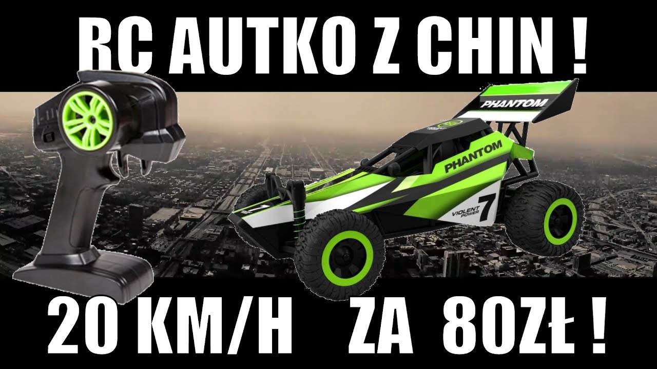 Zdalnie sterowane autko z CHIN do 100 zł RC PHANTOM, CAZON