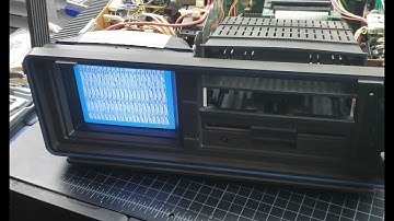 Commodore SX-64 - Garbled Screen - Quick easy troubleshooting and repair