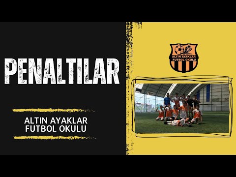 Yeşil Yelekliler-Yeleksizler Penaltı mücadelesi (ALTIN AYAKLAR FUTBOL OKULU)