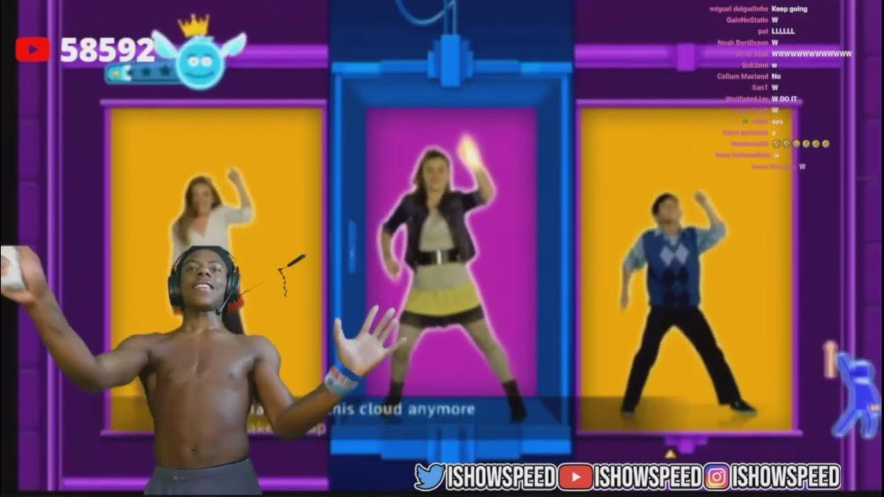 IShowSpeed play just dance on wii! YouTube