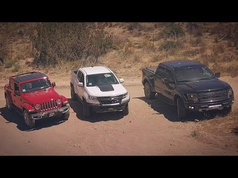 5 причин купить Вранглер вместо Раптора. Оффроад битва Wrangler 2018, F150 Raptor и Colorado ZR2.