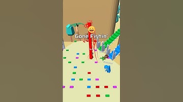 Bridge Race | Level 211 Walkthrough | All levels Gameplay Android / iOS Mobile 3D Game #shorts