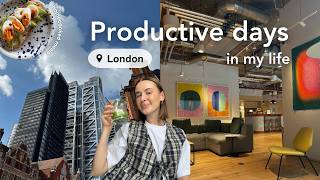 productive and balanced work days in my life as a digital marketer in london | 9-5 job diaries