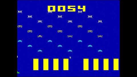 Invaders - (1982) VC-4000 - cart #32 - gameplay