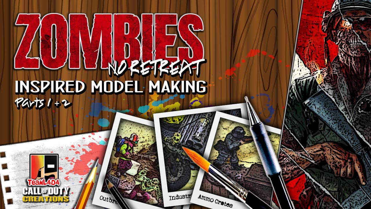 Call of Duty - No Retreat Parts 1 & 2 | COD Zombies Inspired Handmade ...
