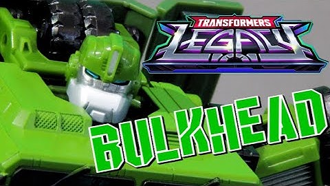 Legacy Prime Universe Bulkhead | Transformers Stop Motion