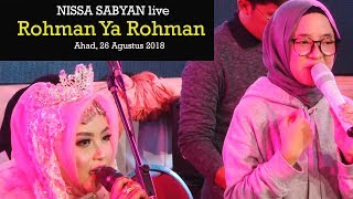 Download Lagu ROHMAN YA ROHMAN - SABYAN LIVE 2018 (PERNIKAHAN GUSTI-INAYAH) MP3 Download Lagu ROHMAN YA ROHMAN - SABYAN LIVE 2018 (PERNIKAHAN GUSTI-INAYAH) MP3