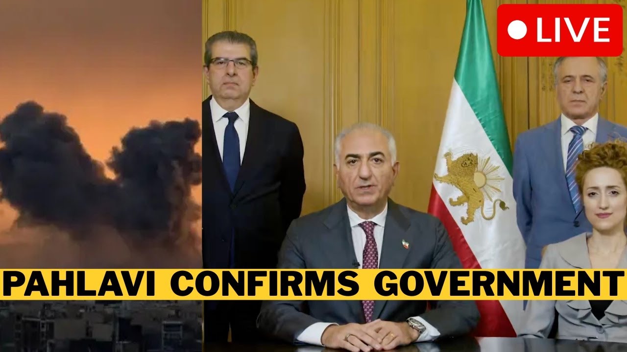 🚨 LIVE: Pahlavi Announces Iran Government - Iranians Prepare Uprising To Topple IRGC