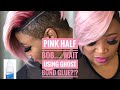 Pink Half Bob......Wait! Using Ghost Bond Glue?!? | Mobile, AL |