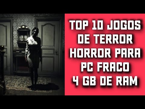 Top 5 Jogos de TERROR para PC Fraco 