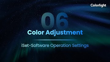 iSet - EP06 Color Adjustment