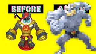 I Turned This Akedo Warrior Battle Giant Into A Pokemon! #akedowarriors #customakedo #eddiesworld