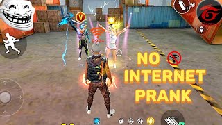 NO INTERNET PRANK IN LONE WOLF | GARENA FREE FIRE