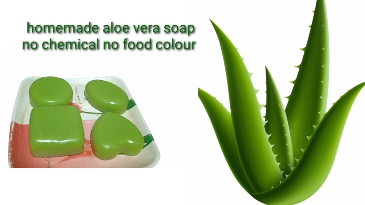 కెమికల్స్ లేకుండా చాలా తక్కువ ఇంటిగ్రేడెన్స్ తో అలోవెరా సోప్ చేసుకోండి