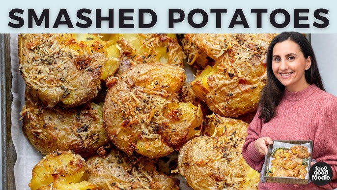 Smashed Potatoes - Preppy Kitchen