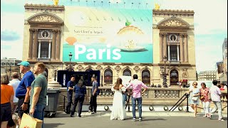Paris France, HDR walking in Paris - July 20, 2023 - 4K HDR 60 fps
