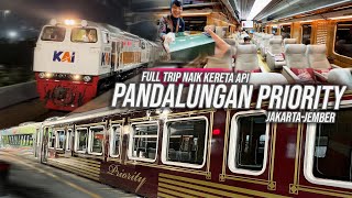 Download lagu AKU MENCOBA KERETA API RUTE TERJAUH DARI GAMBIR! Trip Review Kereta Api Pandalungan Priority