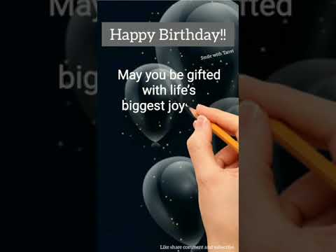 Heart touching birthday