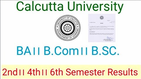 Calcutta University Even Sem Exam Results 2022: cu results 2022: ug final sem: wb pg admission 2022
