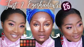 Very affordable! Pink Eyeshadow Makeup Tutorial Ft. Profusion Rubies Palette Review