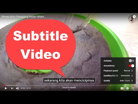 How to Make Youtube Video Subtitles According to the Original Language of the Video