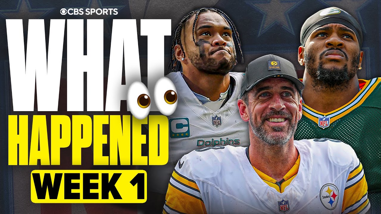 Biggest WINNERS & LOSERS From NFL Week 1 | Aaron Rodgers Shines vs Jets, Dolphins in Trouble? ๐ฌ