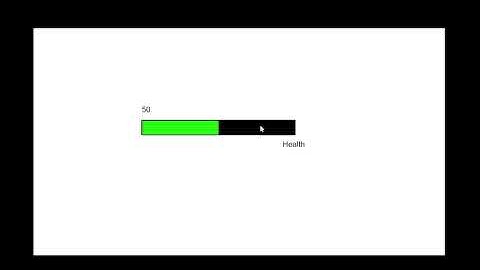 How to create a Dynamic Health Bar in Construct 2/3 (in 3 minutes)